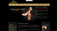 Desktop Screenshot of giuseppevalli.it